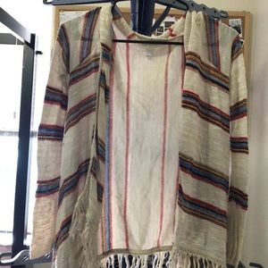 Fringes cardigan